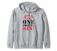 HECHO UN CUARENTA punto SEIS - Triatlón Full Iron Distance Sudadera con Capucha