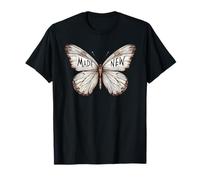 Hecho un nuevo regalo espiritual de metamorfosis de mariposa para ella Camiseta