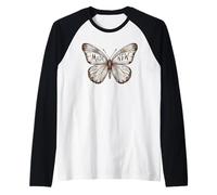 Hecho un nuevo regalo espiritual de metamorfosis de mariposa para ella Camiseta Manga Raglan