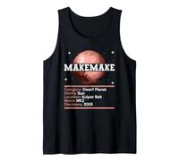 Hechos Makemake - Espacio Planeta Enano Camiseta sin Mangas