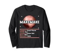 Hechos Makemake - Espacio Planeta Enano Manga Larga