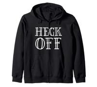 Heck Off- Funny Adult Gag Gift Halloween Costume Heck Sudadera con Capucha