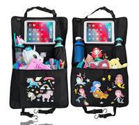 HECKBO 2x Organizador para respaldo de coche Unicornio + Sirena