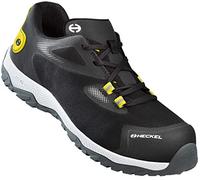 Heckel - Lightweight and Flexible S1P Safety Shoes - MS 100 Low, Black Yellow