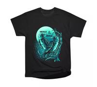 Heckle Jeckle Moon Art Night Unisex T-Shirt Black S