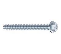 Heco mms Plus Hexagonal Tornillo Multi de Monti Tornillos de anclaje con disco, plateado, 48455