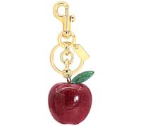 HecticCore Llavero versátil para bolso de cereza, amuleto de la suerte, accesorio de coche personalizado, accesorio de moda para bolso de mano, Manzana roja, 1