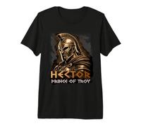 Héctor, Guerrero, príncipe de Troya - mitología Griega Camiseta Premium