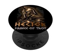 Héctor, Guerrero, príncipe de Troya - mitología Griega PopSockets PopGrip Adhesivo