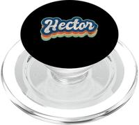 Hector Nombre Niño Estilo Vintage 70s 80s Personalizado PopSockets PopGrip para MagSafe
