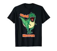 HECTOR Nombre Personalizado Personalizado Dinosaurio Rawr T-Rex Camiseta