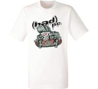 Hed PE Skull Mens T-Tshirts Camisetas y Tops Men Rock Band tee Tshirts Camisetas y Tops White M(XX-Large)