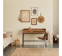 Hedda - Escritorio infantil de mango macizo y metal H 83 x B 114 x T 55 cm