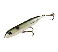 Heddon One Knocker Spook - Señuelo de Pesca Unisex para Agua Salada y Agua Dulce, 4 1/2 Pulgadas, 3/4 onzas, 1K 1/2 Pulgadas, Cabeza de Hueso