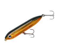 Heddon Super Spook Jr. Señuelo (Golden Shiner, 3 1/2 Pulgadas)