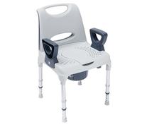 HEDERGEN Silla con Dos Funciones, utilizable como Silla de Ducha, 42913