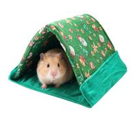 Hedgehog Bed - Casa de dormir triangular 2 en 1 | Hedgehog House with Soft Cushion for Small Pets, Bunnies, Bearded Dragons for Enclosure Home Living Room or Corner Space, 9.84x6.69x6.69 pulgadas