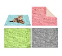 Hedgehog Cage Liner - Small Animal Cage Mat | Reusable Pet Bedding Pads | Absorbent Floor Liner, Soft Plush Pet Mat, Washable Cages Accessories | Comfort Bedding for Chinchilla Mouse Indoor Use