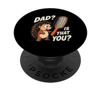 Hedgehog Dad es Ese Humor para la caída del Cabello PopSockets PopGrip Adhesivo