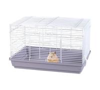 Hedgehog Jaula Chinchilla Jaula Grande Carrera Erizo Hideaway Hideaway Habitat Ventilado para Animales Pequeños con Fondo Desmontable, Accesorio de Jaula para Mascotas para Dormir