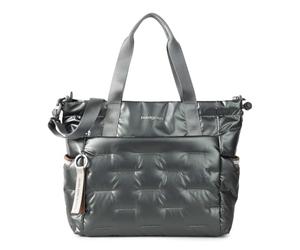 HEDGREN HCOCN03 PUFFER TOTE BAG BLACK INK