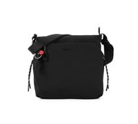 Hedgren MAKOTO Square Crossover - Bolso bandolera con sistema de cuerdas ajustable, 15,2 L, impermeable, color negro