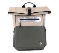 Hedgren ROLL UP BACKPACK BEIGE/OLIVE Talla Única Unisex Adultos