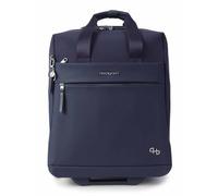 Hedgren Trolley Bolsa de Viaje con Compartimento para portátil Furo Bento Rolling Tote 15,6" RFID Peacoat Blue Azul Marino 45cm