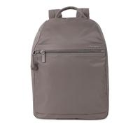 Hedgren Vogue - Mochila pequeña + RFID para mujer, diseño compacto, con apertura trasera, resistente al agua y al polvo, Sepia