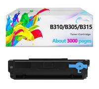 HEDIR Cartucho de tóner Compatible B310 006R04376 006R04377 006R04378 Cartuchos de tóner sin Chip de Alto Rendimiento Funcionan para impresoras Xerox B305 B310 B315,3000 Pages