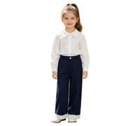 Hedmy Pantalon Corto Deportivo De Niña Pantalones Casuales Verano Vida Cotidiana Casual Vacaciones Ciudad Azul Marino 5-6 años