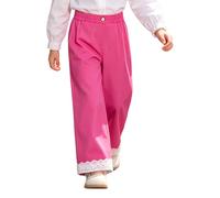 Hedmy Pantalon Corto Deportivo De Niña Pantalones Casuales Verano Vida Cotidiana Casual Vacaciones Ciudad Rosa Oscuro 5-6 años