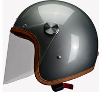 Hedon Epicurist 2.0 Glass Ash ECE, casco abierto XL female Mate-Gris Oscuro