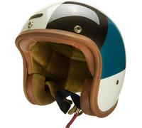 Hedon Hedonist Cosmos ECE, casco abierto XL female Blanco/Marrón/Azul Oscuro