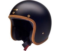 Hedon Hedonist Stable Black ECE, casco abierto S female Negro Mate