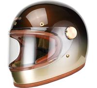 Hedon Heroine Racer 2.0 Polvo ECE, casco integral XXL female Plata/Marrón Oscuro