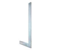 hedue Ángulo de fontanería 350 x 180 mm - Escuadra para chapa de acero galvanizado, herramienta de fontanería con borde estrecho de 1,5 mm