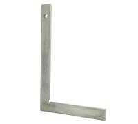 Hedue® Escuadra de mecánico 1000 mm - Escuadra de albañil de 90 grados de acero totalmente galvanizado, escuadra de mecánico sin tope