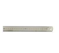 hedue® Regla de acero 600 mm - regla carpintero con escala milimétrica, regla de acero inoxidable, regla metalica 60 cm