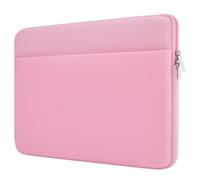 HEDUGO Funda para Portátil Compatible con HP DELL ASUS Chromebook de 15,6 Pulgadas Funda Ordenador Portatil con Bolsillo para Accesorios con Cremallera para Portátil de 15,6”,Rosa
