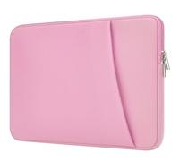 HEDUGO Funda para Portátil con Bolsillo para Accesorios con Cremallera Compatible con HP DELL ASUS de 15,6 Pulgadas Funda Ordenador Portatil Acolchada para Portátil/Chromebook de 15,6”