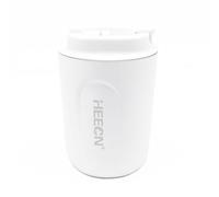 HEECN® Palm -Taza térmica de doble pared de acero inoxidable, con aislamiento al vacío, MINI Taza térmica portátil, sin fugas, sin BPA (blanco)