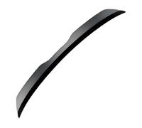 HEEGIN Alerón Ventana Trasera para Smart para 451 para 453 alerón Trasero Maletero Coche alas del Labio Techo Tapa Cubierta Trasera Cuerpo Exterior Fortow(Matt Black)