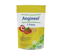 Heel - Angineel C Fresa - Jalea real, Malva, Llantén, Vitamina C y Zinc - Alivia garganta - Sabor Fresa - Sin gluten, lactosa, colorantes ni sabores artificiales - Vegano - 24 gummies.