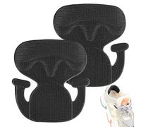 Heel Grips, Cushion Inserts, Anti-Slip Shoe Pads, Prevent Blisters, Reduce Rubbing, Improve Fit, Soft Elephant Heel Protectors, Extra Comfort, All-Day Wear, Beige, 4-Pack