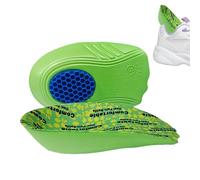 Heel Lift Insert - 5mm Shock Absorbing Foot Relief Pads Heel Lift Cushion Inserts, Massaging Support Design, Anti Fatigue Comfort Fit | For Hel Spurs Hee Stress Walking Standing Daily Us