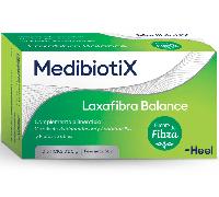 MedibiotiX - Laxafibra Balance, Complemento Alimenticio con Prebióticos, Probióticos y Fibras Naturales, Mejora el Tránsito Intestinal, la Regularidad Intestinal y Alivia el Estreñimiento - 10 Sticks