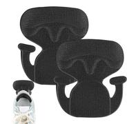 Heel Pads Shoes, Liner Inserts Loose Shoes, 3.94x3.7in Blister Prevention Pads, Soft Heels Protector for Preventing Blisters, Slipping, Rubbing and Improved Comfort