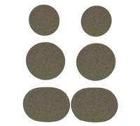 Heel Toe Patches - Six Piece Self Adhesive Shoe Repair Kit System , Anti Wear Blowout Prevention Insert Solution , Sneaker Walking Running Hiking Work Boot Sole Fix Solution | Durable Comfort Support