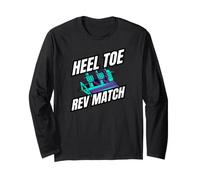 Heel Toe Rev Match Three Pedal Manual Car Racing Manga Larga